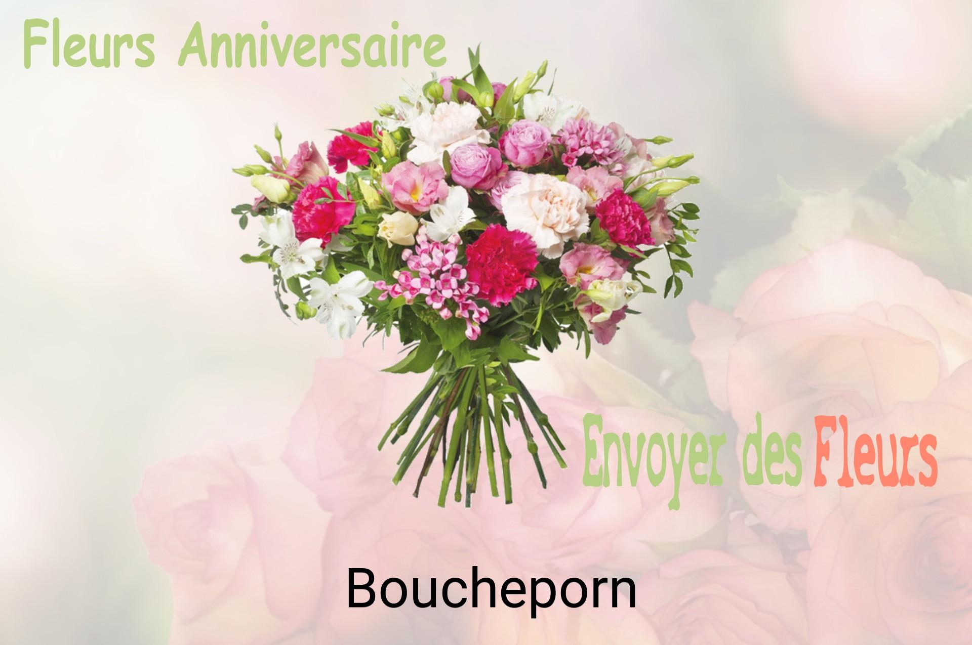 Bouquet de fleurs d’anniversaire livré à Boucheporn